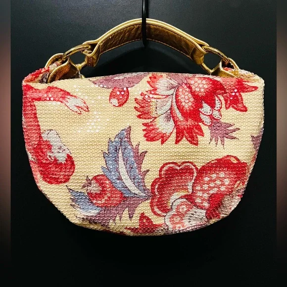 RARE AMY 8 CHAN NEW YORK Monkey in Strawberries Designer Purse Very Rare